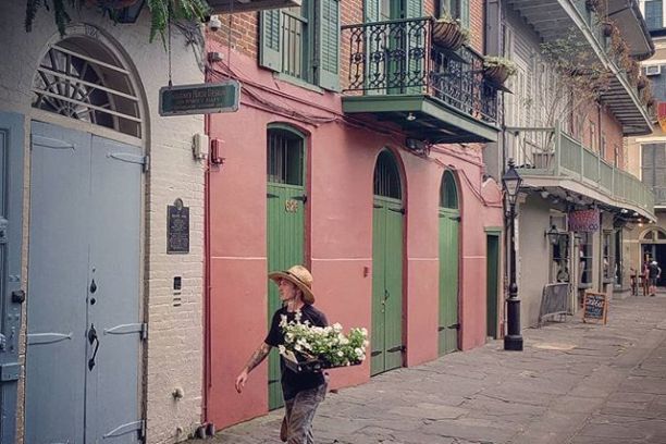 colorful buildings of the french quarter in new orleans, LA