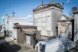 headstones at St. Louis cemetery in New Orleans, LA
