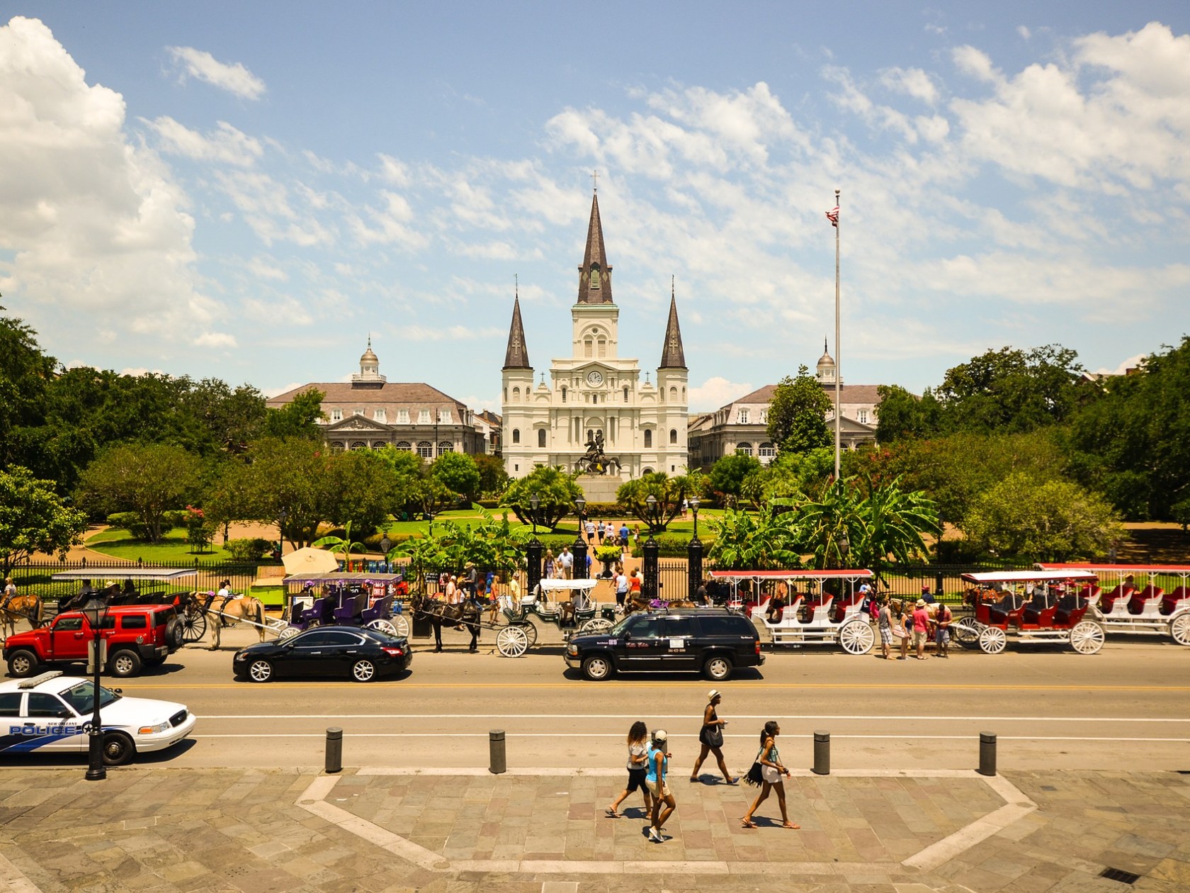 jackson square new orleans, la